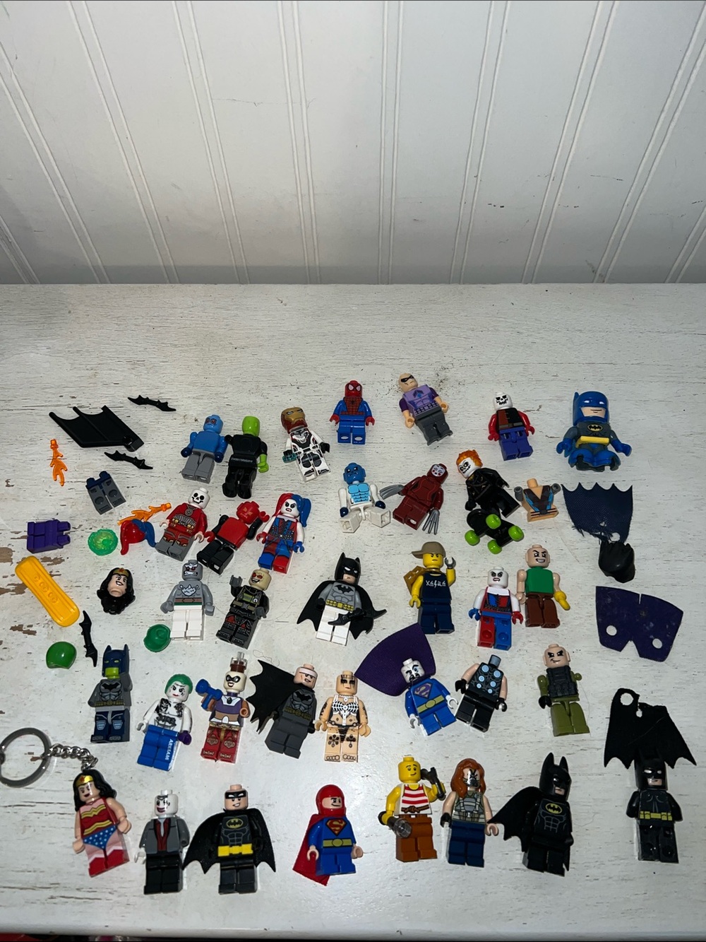 Huge lot Lego Marvel DC Superheroes mini figures
